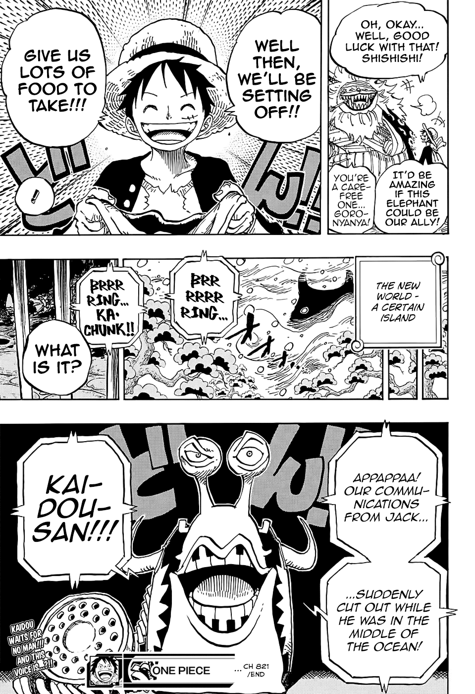 One Piece, Chapter 821 image 19